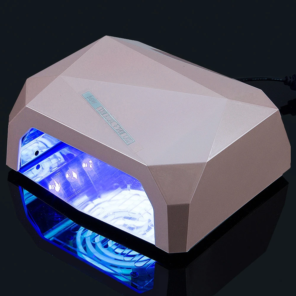 

Gustala 36W Nail Lamp LED Lamp Nail Dryer for LED Gel Nail Machine Infrared Sensor Timer Set