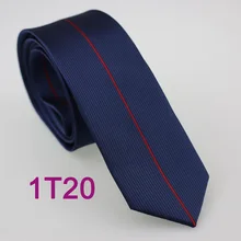 Yibei Coachella Галстуки темно-полосатый галстук с средний красный в Вертикальную Полоску Тонкий Галстуки микрофибры corbatas 6 см подарок для Для мужчин