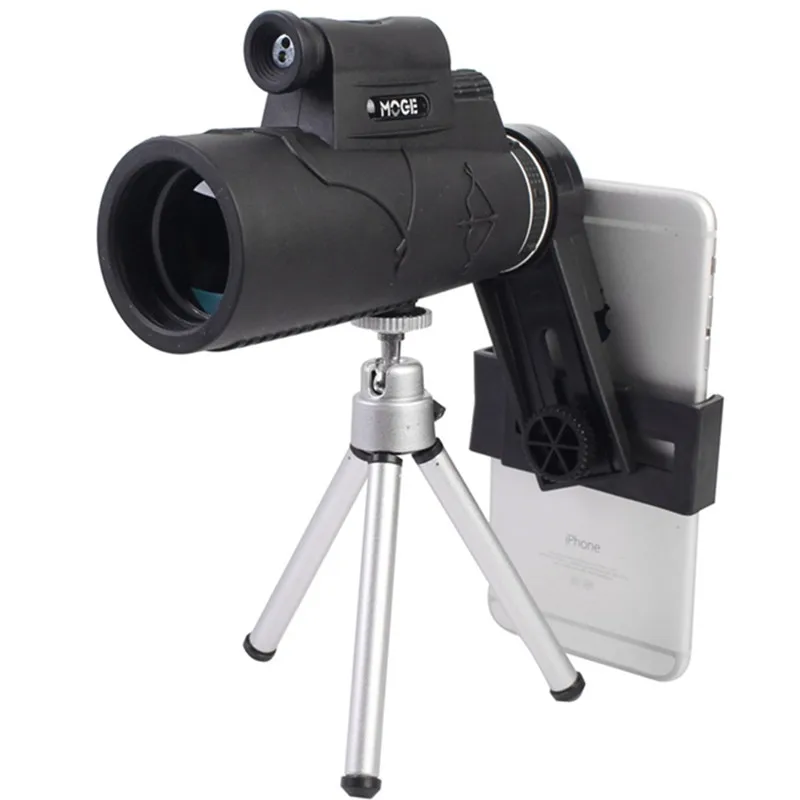المهنية المنظار الليزر ضوء أحادي 50X60 تلسكوب BAK4 بريزم عالية الطاقة التكبير Telescopio الهاتف الصيد أدوات