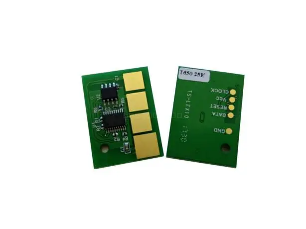 Совместимый сброс тонер для заправки картриджей LEXMARK T652 T654 T656 X651 X652 X654 X656 лазерный картридж чип сброса 25 k страниц 20 штук