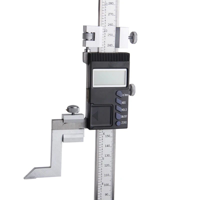 SHAN 0-300 мм прецизионный цифровой датчик высоты из нержавеющей стали Электронный штангенциркуль дюймов/мм измерительные инструменты