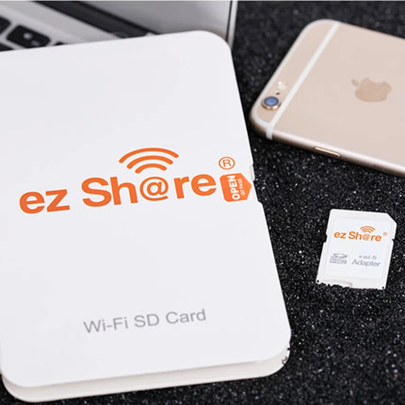 Ez Share wifi Sd карта адаптер класс 10 sdhc Беспроводной для Micro Sd карты памяти ридер флэш доступны для canon/nikon/sony DSLR