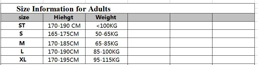men size