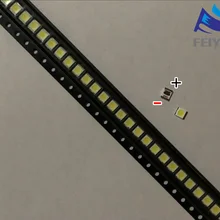 50 шт./лот Сеул SMD светодиодный 3528 2835 3 в 1 Вт, холодный белый свет, 100LM высокое Мощность для ЖК-дисплей ТВ Подсветка