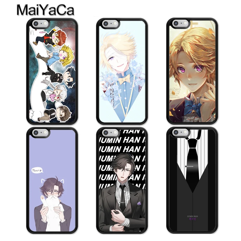 

MaiYaCa Jumin Yoosung Mystic Messenger Phone Case For iphone 11 Pro MAX X XR XS MAX 6 6S 7 8 Plus 5 5S TPU Back Cover Fundas