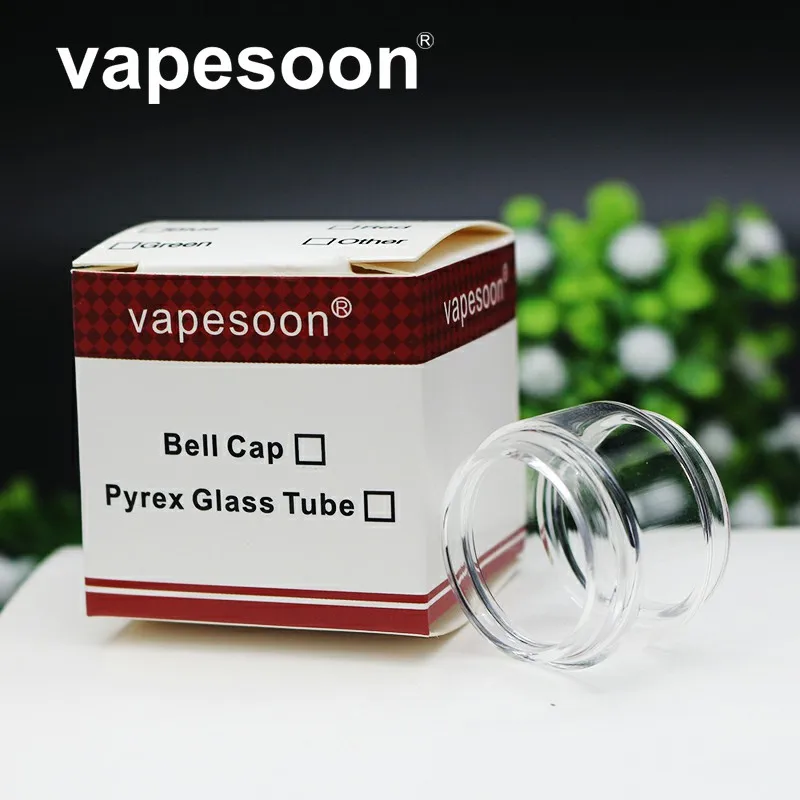 

100% Oringinal VapeSoon Replacement Glass Tube For Wotofo Bravo RTA 25MM TANK 4.5ML/6ML Atomizer 1pcs retail