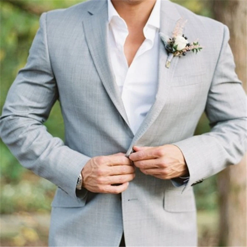 Light grey casual suit Clearance