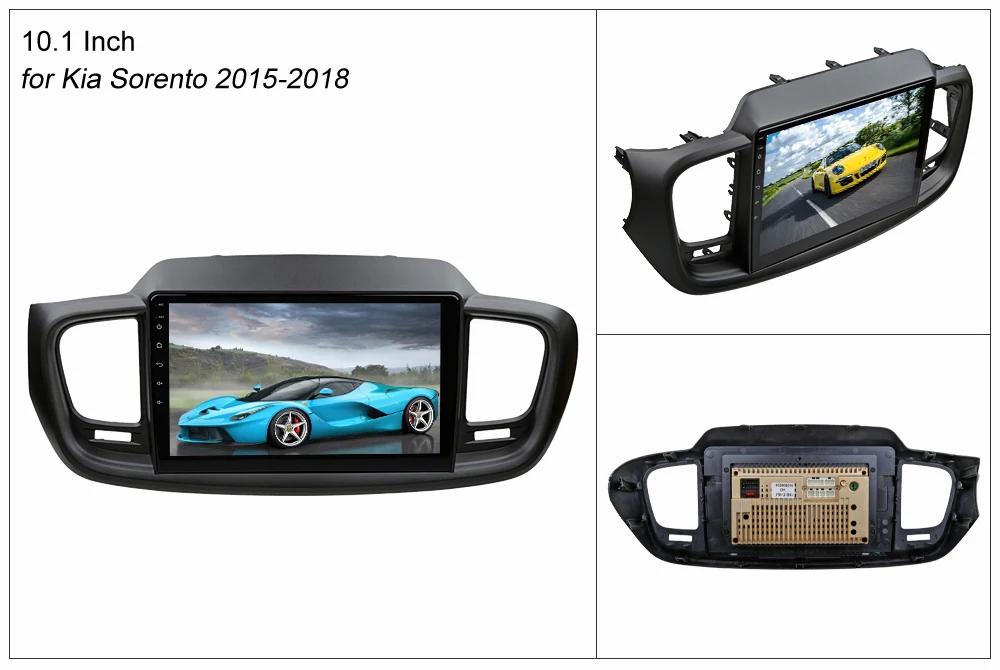 SINOSMART 2.5D IPS/QLED экран 4/8 Core CPU 2G/4G RAM Android 8 1 автомобильная навигация GPS плеер для Kia Sorento
