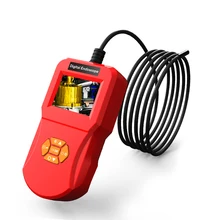 ABEDOE 2,4 дюймов промышленная камера-эндоскоп 720 P Инспекционная камера для ремонта авто инструмент жесткая трубка ручной автомобильный эндоскоп