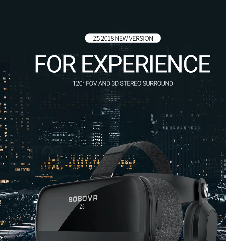 Новая глобальная версия виртуальной реальности BOBOVR Z5 гарнитура виртуальной реальности 3D очки картон для Daydream смартфонов полный посылка+ геймпад