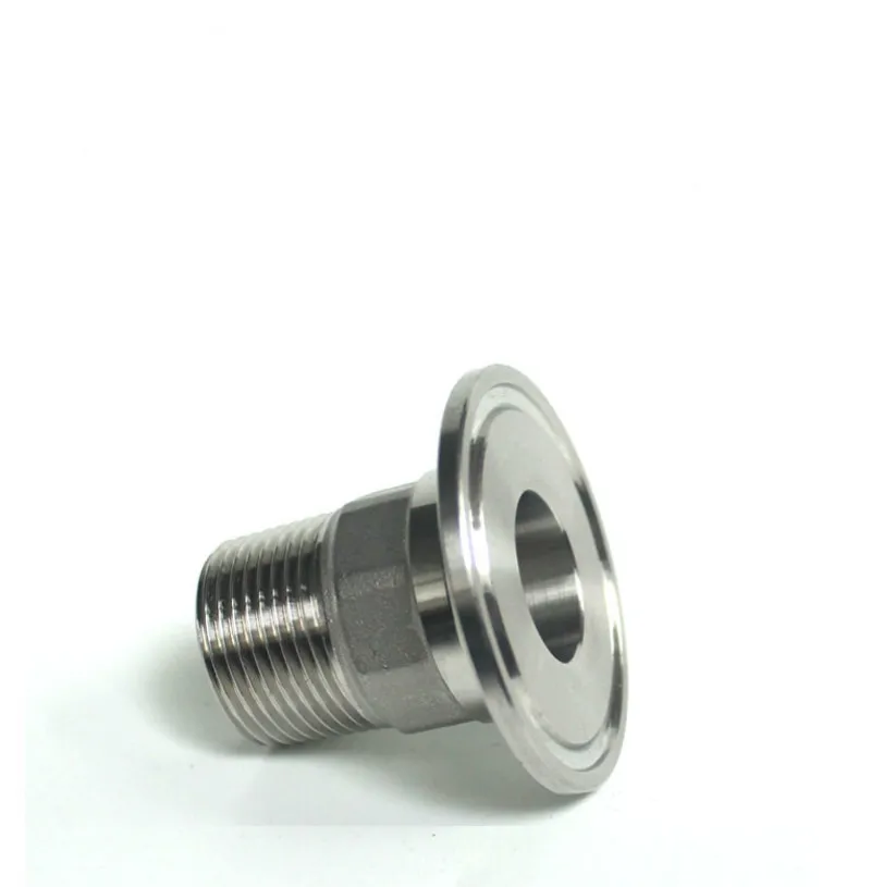 Sanitary Male Threaded Ferrule Pipe Fitting Tri Clamp Type Stainless Steel S304 DN15-DN65 Sanitary Male Threaded Ferrule Pipe Fitting Tri Clamp Type Stainless Steel S304 DN15-DN65