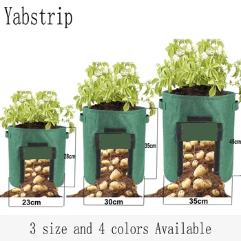 Bolsa para crecimiento de plantas, maceta para planta de semillero, humectante para jardín, jardín, maceta Vertical