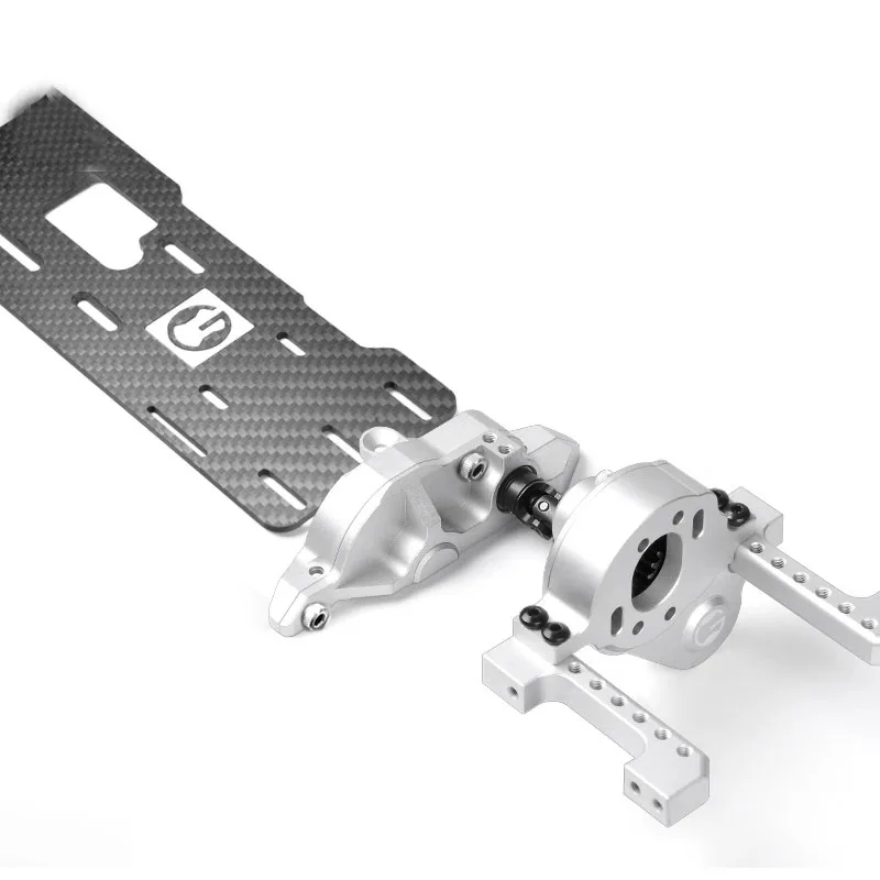 1Set RC Cars G2 Front Motor Mount Kit Carbon Fiber+ Aluminum Engine