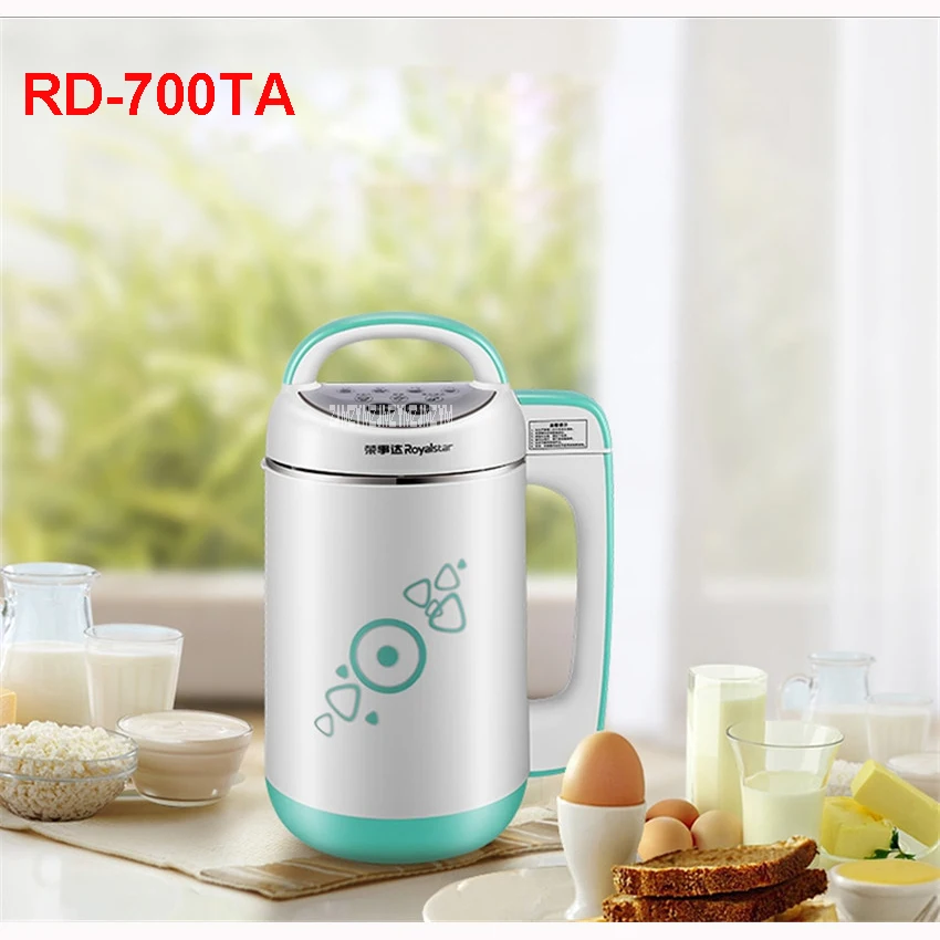 220V/50Hz Household Soy Milk RD 700TA 1300 1500ml SOYMILK MAKER 800W