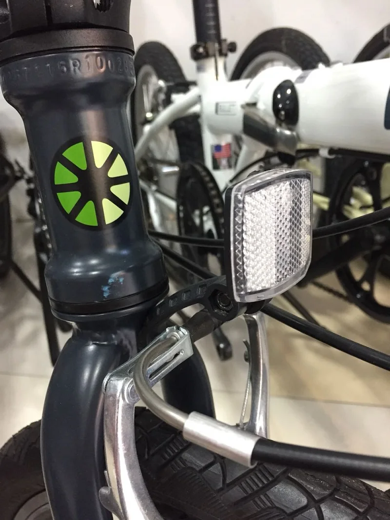 Bicycle Front Fork Reflective Warning Safety Reflector Reflective