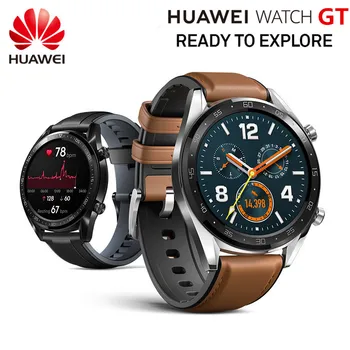 

Original HUAWEI Smart WATCH GT Sport Watch 1.39'' Heartrate Report Sleep Monitor AMOLED Screen GPS Smartwatch 14days Standby