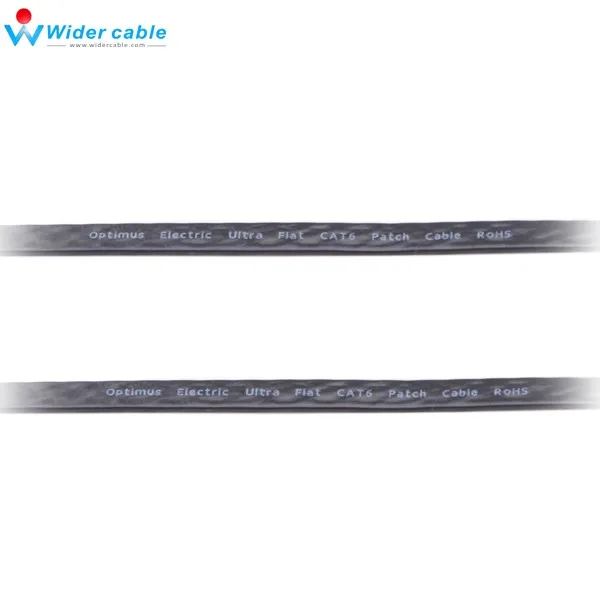 Ultra Flat CAT6 Cable Black Color 5
