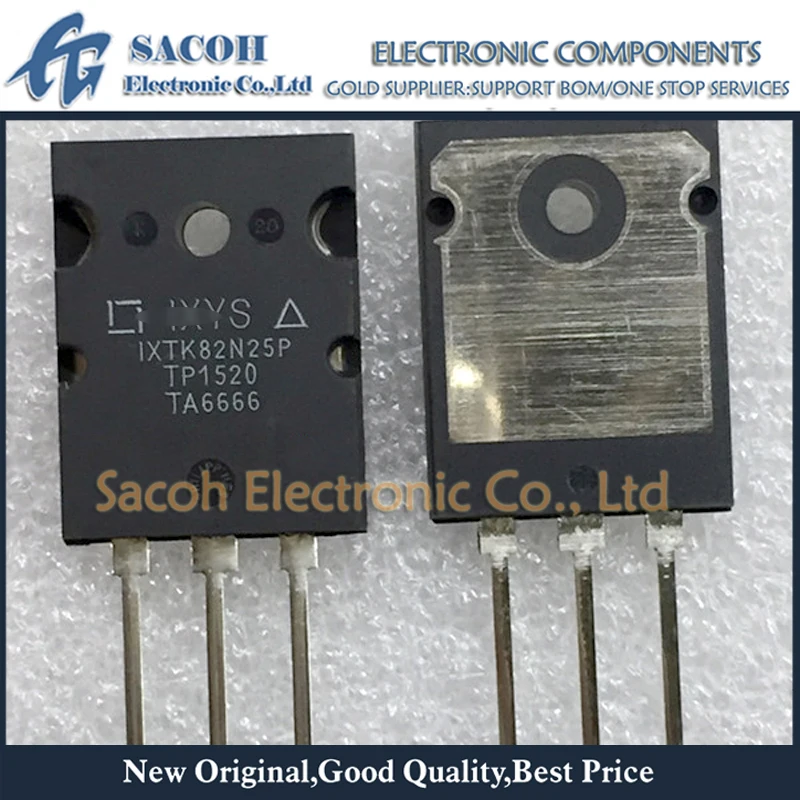 

Free Shipping 5Pcs IXTK82N25P IXTK80N25 IXFK80N20Q IXFK80N15Q TO-264 82A 250V PolarHT Power MOSFET