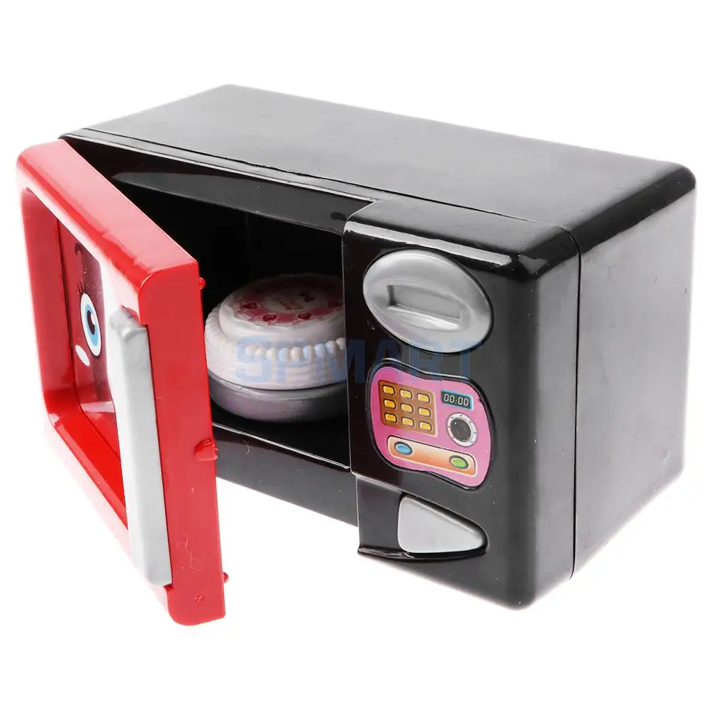 Simulation Home Appliances Toys w/ Sounds & Lights - Baby Pretend Play Kitchen Cooking Housekeeping Play Food Toy Developmental