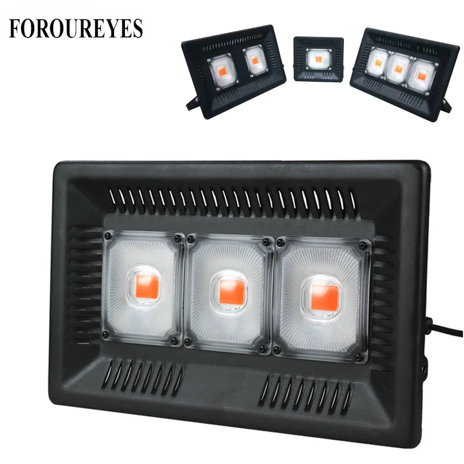 

Led Plant Grow Light Full Spectrum Waterproof IP67 Flowers Growing Lamp 110V 220V 100W 200W 300W Vegetables Bloom Indoor