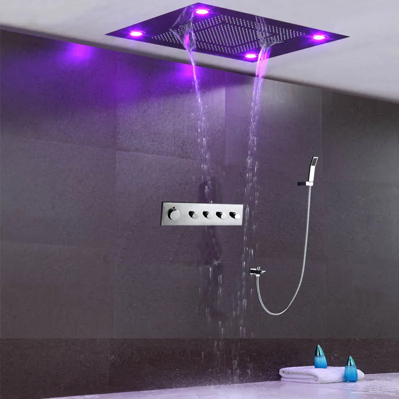 multifunction led shower set