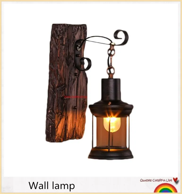

Vintage Plated Industrial Wall Lamp Retro Loft LED Wall Light Lamparas De Pared Stair Bathroom Iron Wall Sconce Abajur Luminaria