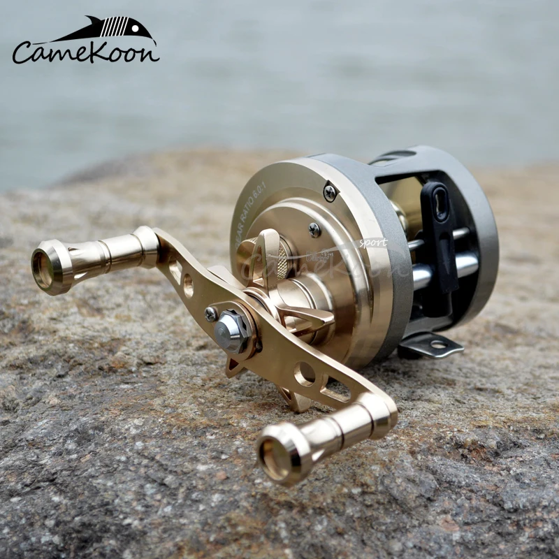 Moulinet de Baitcasting RS100R en métal, roue de f... - Grandado