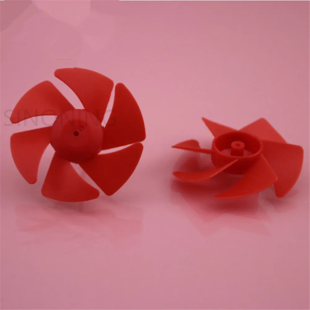 4pcs Small turbofan propeller fan blade six-leaf paddle technology building blocks