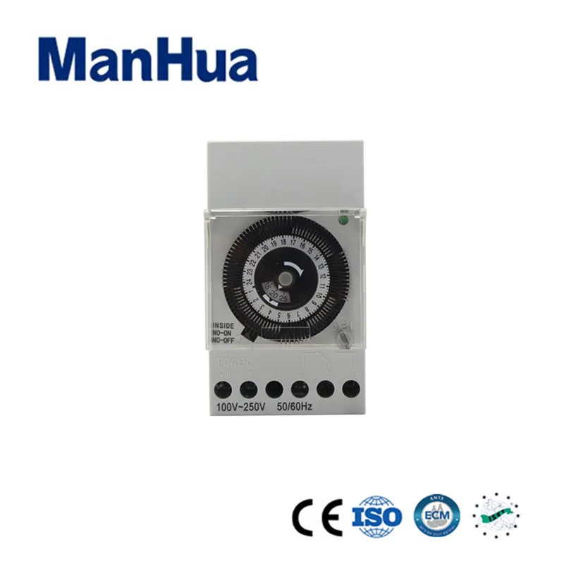 

ManHua 250V 16A 15 Minutes Daily Cycle MT181D2 Automatic Electronic Timer Switch For Industrial Use Mechanical Timer Switch