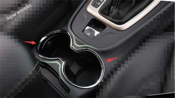 

Lapetus Front Seat Water Cup Holder Frame Cover Trim 1 Pcs Fit For Jeep Cherokee 2014 2015 2016 2017 ABS Accessories Interior
