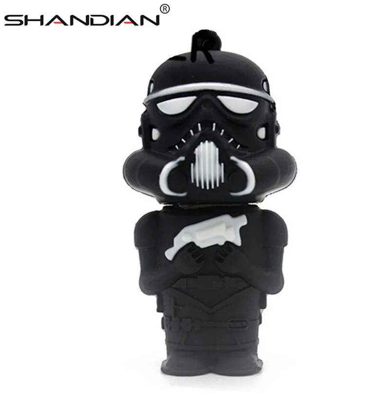 Cartoon Star wars Pen drive 64GB Pendrive darth vader 4gb 8gb 16gb 32gb 64gb usb flash drive flash memory stick pendriver U disk