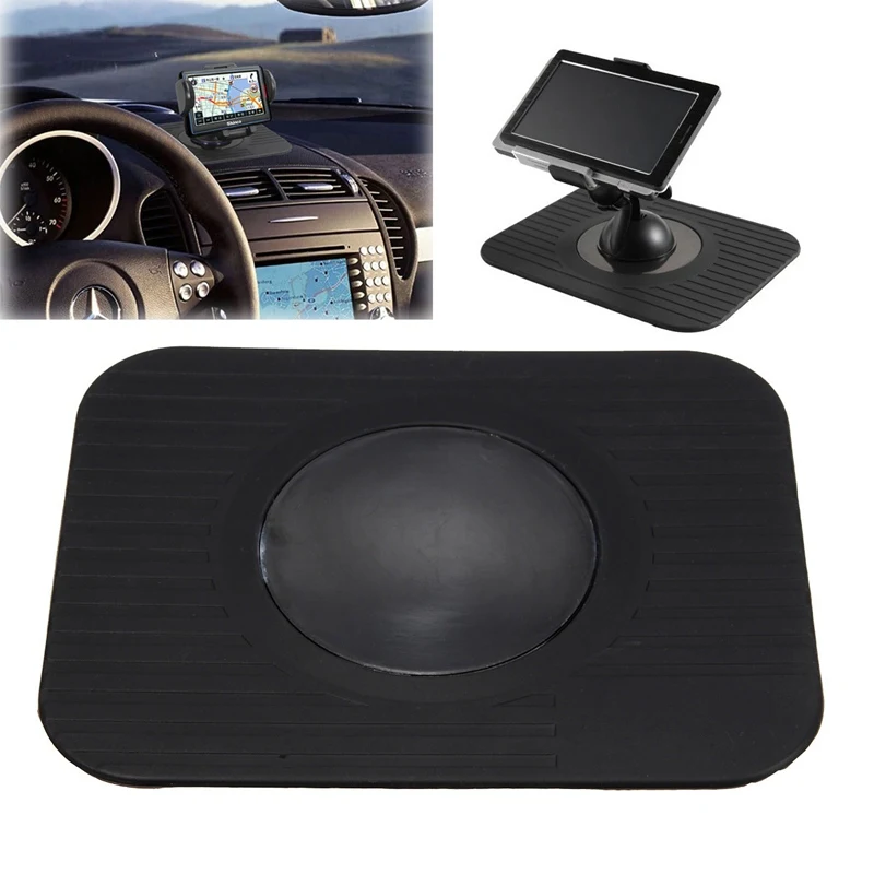 

Universal Silicone Car Anti Slip Mat Magic Dash Holder Mat Dashboard Sticky Pad For Phone GPS SAT Nav Non Slip Pad