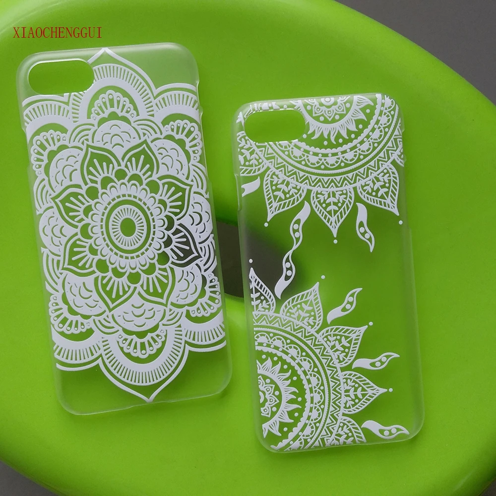 

New Plastic Hard Back Case Cover For Apple iPhone 6 6S 6Plus 5S SE 4S 7 8 7PLUS x HENNA OJIBWE DREAM CATCHER Ethnic Tribal
