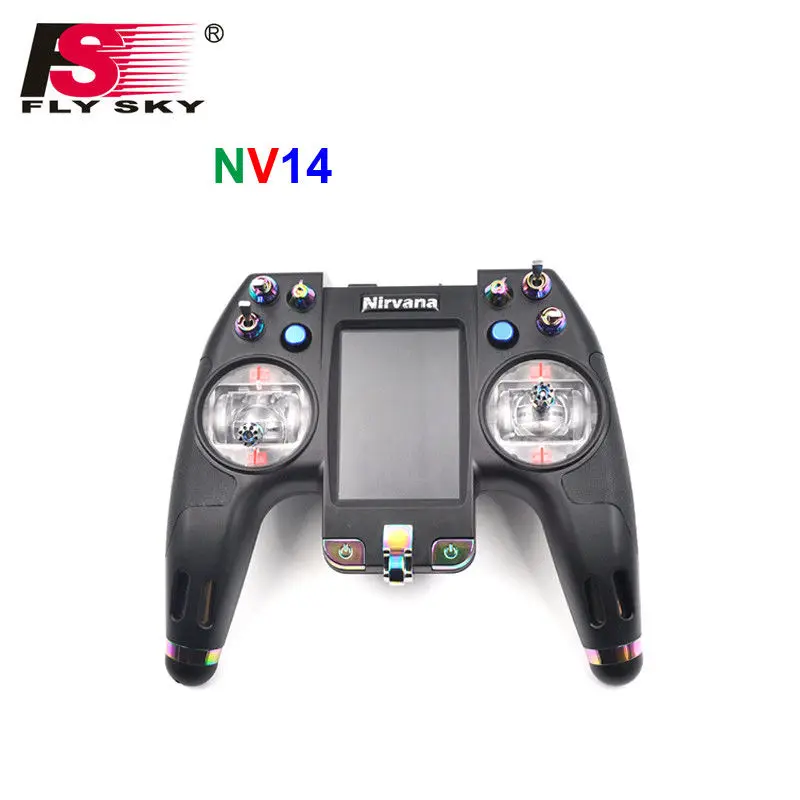 

Flysky NV14 FS-NV14 RC Transmitter Remote Controller 2.4G 14CH Touch Screen with FS X8B iA8X Receiver USB Simulator Bluetooth