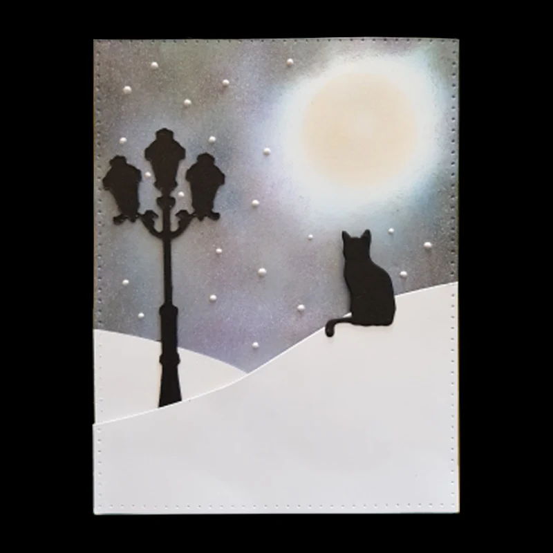DIY Animal Scrapbooking card book Decor lovel cat set Steel Metal Cutting Scrapbooking Embossing Dies Cut Die Stencils