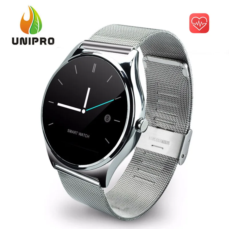 Makibes US03 Смарт Часы MTK2502C 128 М + 64 М 1.22 "дюймовый 280 мАч Литий-полимерный Шагомер/сон-монитор/Частота Сердечных Сокращений для Android и IOS