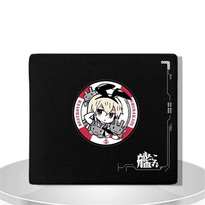 

Japanese Crux Play Death Note and Game Kantai Collection Cartoon Naruto Anime Wallet cool Student Purse cards holder Moneybag