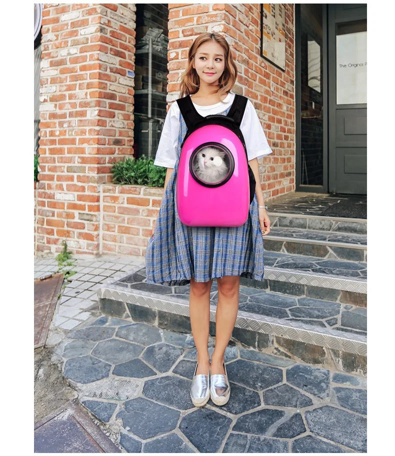 Космическая капсула ПЭТ Pet Carrier Рюкзак мешок собака Портативный кошка Кошка