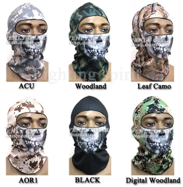 2015 new skull face mask scull bandana motorcycle snowboards ghost