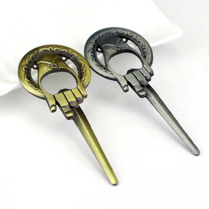 

SG Newest 15Pcs/lot Game of Thrones series Keyring the Hand of the King Bottle Opener Keychain Factory direct wholesale Jewerly