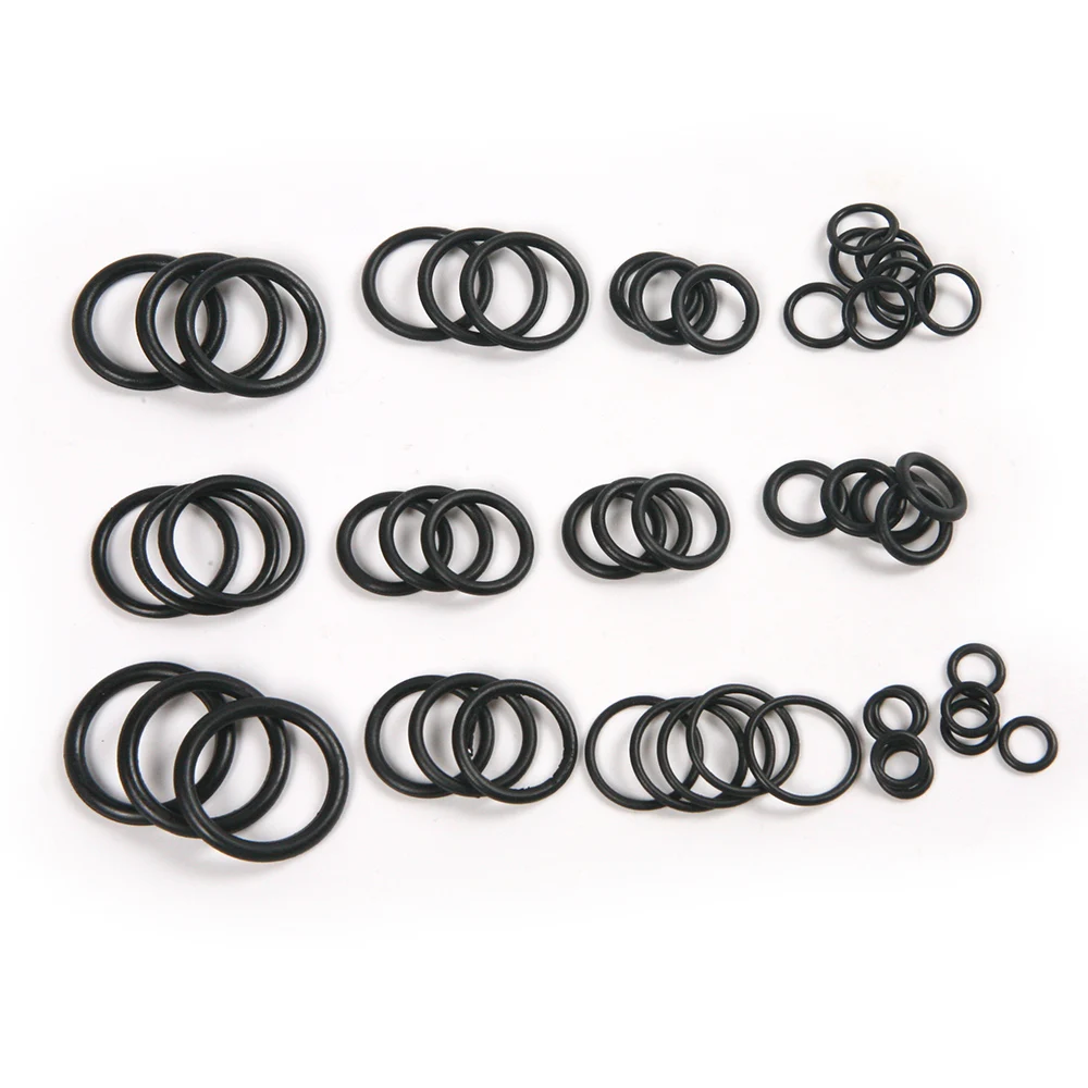 50pcs Universal O Rings Round Rubber Seal Gasket Assortment Set
