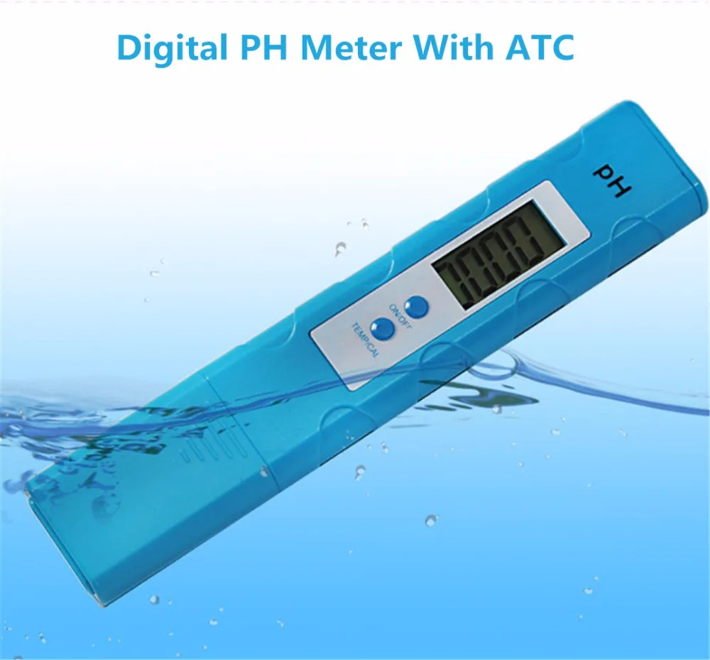 New Professional Handheld Waterproof Digital PH meter High Accuracy