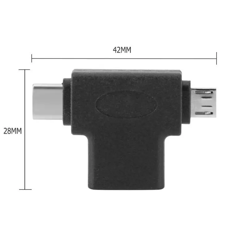 USB OTG адаптер USB 3,0 Женский к Micro usb type-C Мужской конвертер сплиттер для samsung Xiaomi USB3.0 OTG адаптер Высокое качество