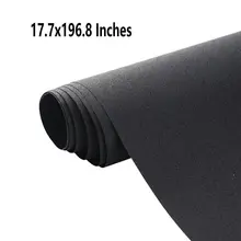 17," x 196,8" Затемняющая статическая клейкая Тонировочная оконная пленка наклейка для стекла для защиты от солнца и УФ-излучения