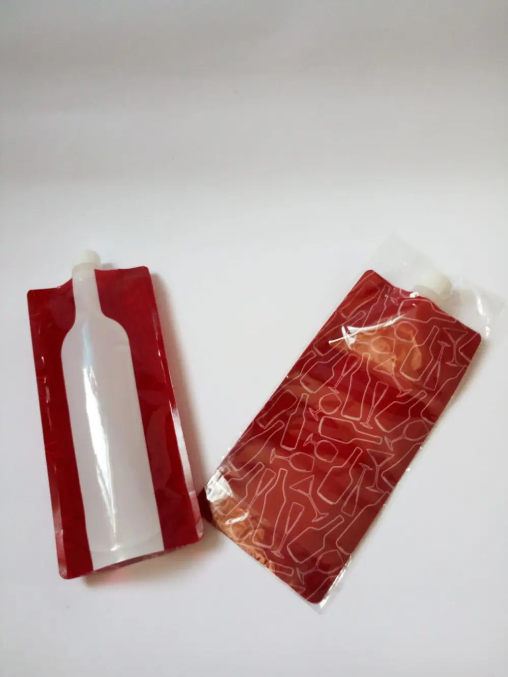 25pcs reusable wine bags water bottle liquor bottle plastic wrap bags