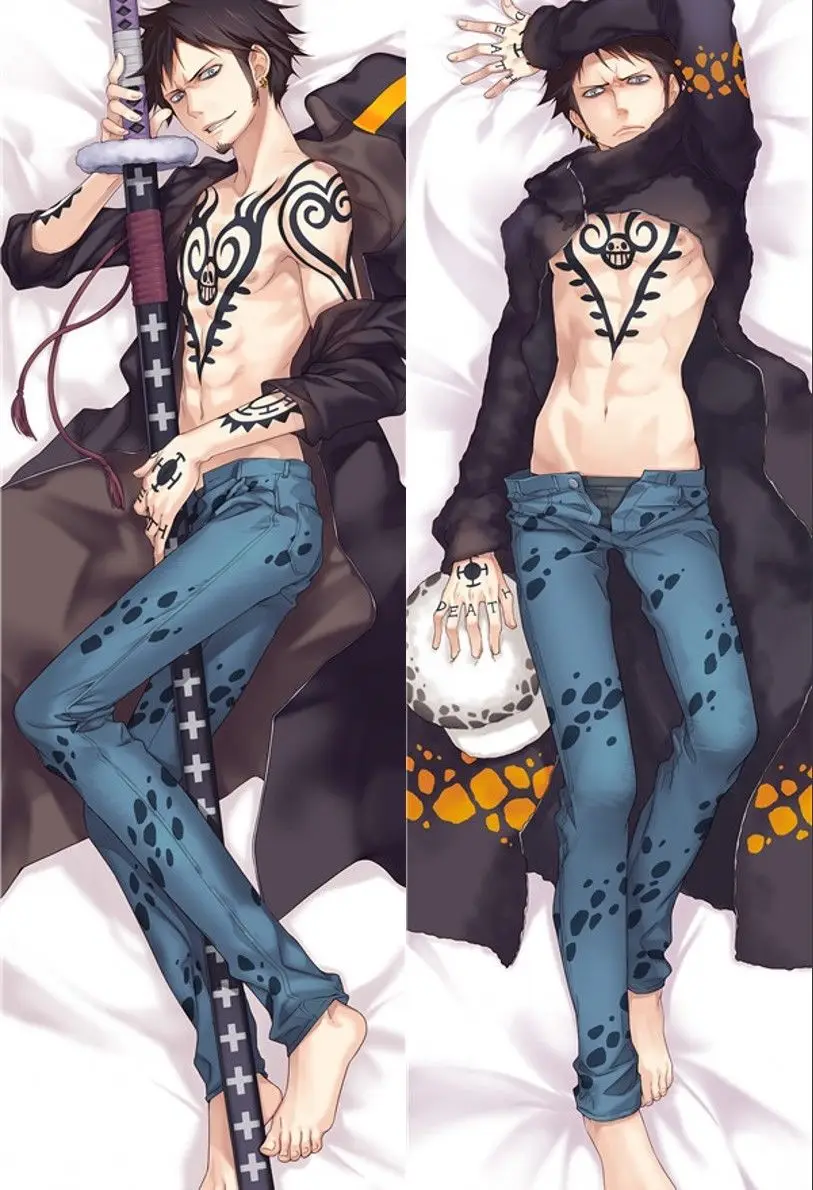 

Japan Anime One Piece Trafalgar Law Hugging Body Pillow case Cover