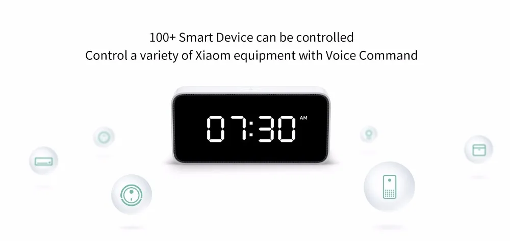Xiao mi jia xiaoai умный голос широковещательный, сигнал тревоги часы работают с Wi-Fi и Bluetooth беспроводной mi home app