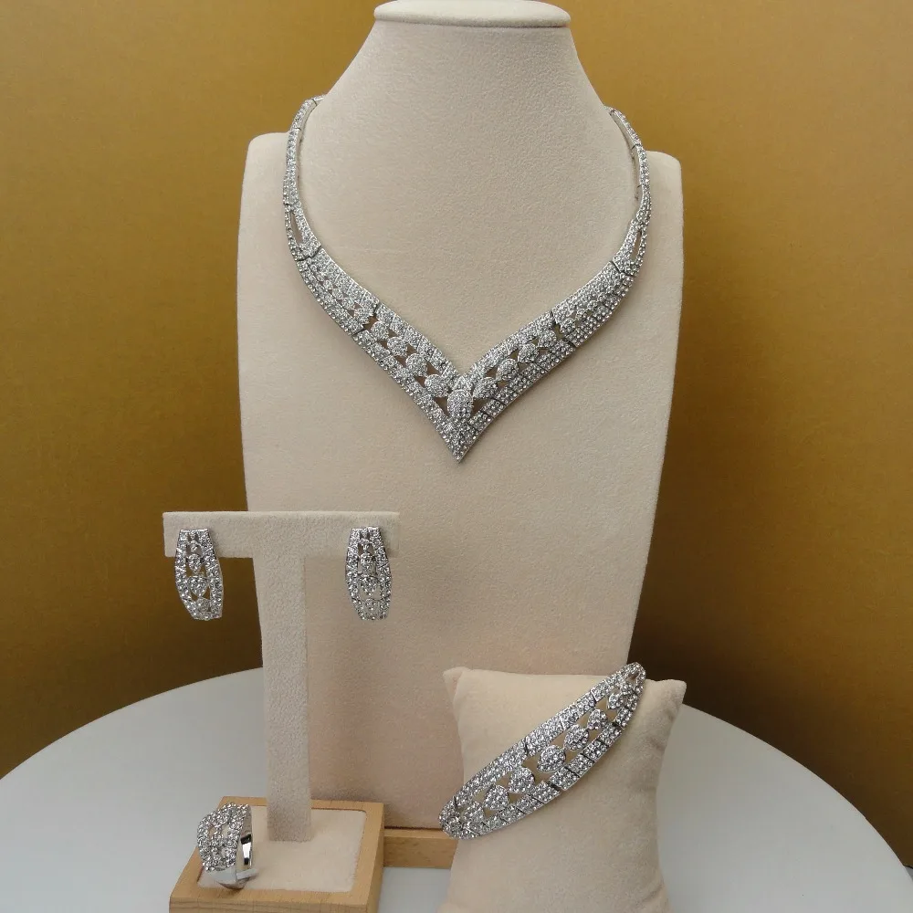 

Yuminglai 2019 Fashion Simple Design Jewelry Sets for Women Turkish Charm Dubai Jewelry Birthday Gift Jewelry FHK5756