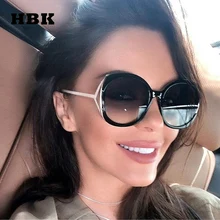 HBK новые модные Cateye Солнцезащитные очки женские роскошные брендовые дизайнерские Винтажные Солнцезащитные очки «кошачий глаз» очки мужские UV400 oulo De Sol