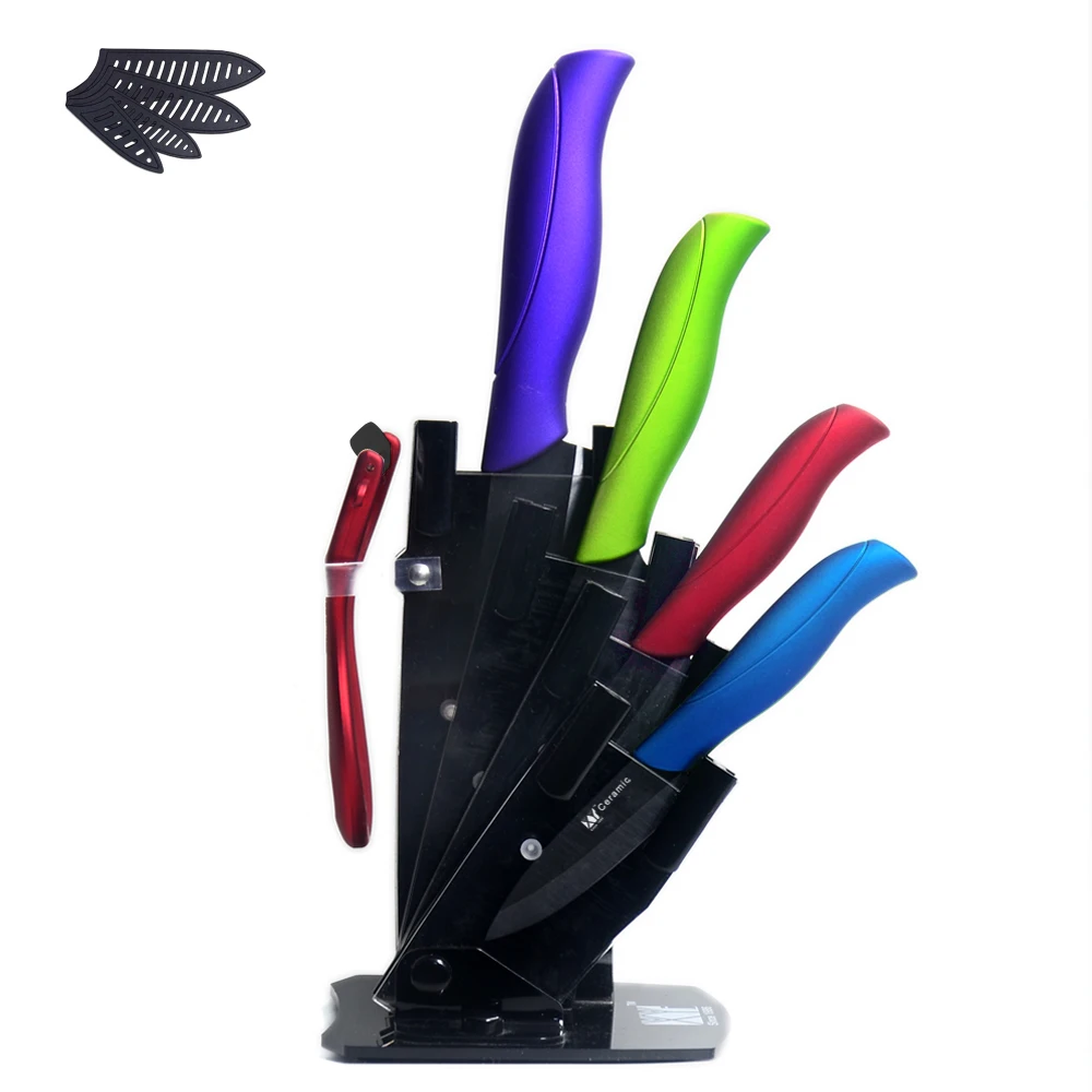 Mutli Color Handle Ceramic Knives XYJ Brand Fruit Utility Slicing Chef